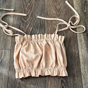 Emory Park Light Peach Top and matching shorts